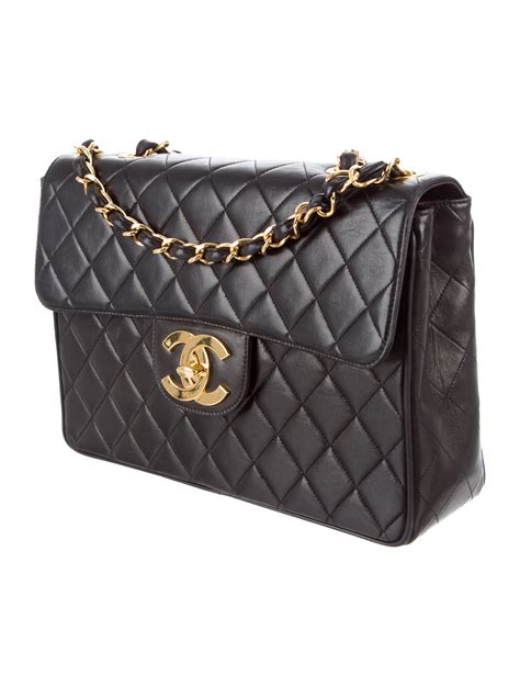 chanel big flap bag|chanel classic flap bag vintage.